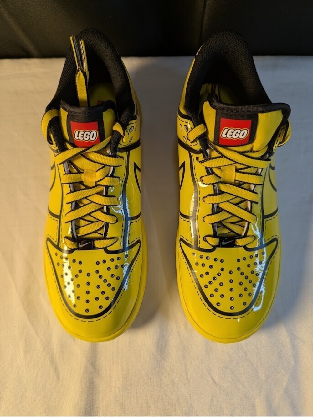 Nike Dunk Low x LEGO Tour Yellow Black Volt IF2117-700 Kids GS Size 5Y New Box